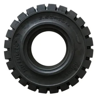 Premium forklift rubber solid tyres 650-10