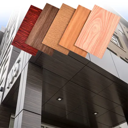Wooden Aluminum Composite Panel Decoration Board
