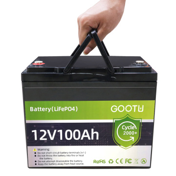 12 V 100ah Lithium Ionenbatterie