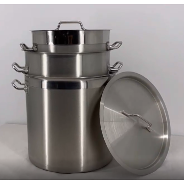 Stainless steel stock pot for induction cooker