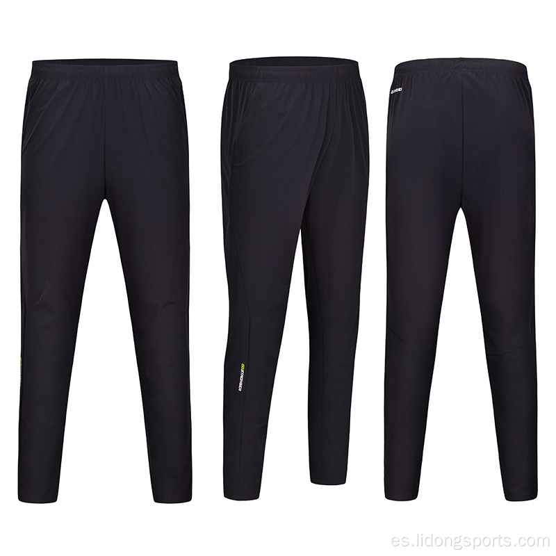 Pantalones de chándal para hombres pantalones de gimnasio transpirable casual