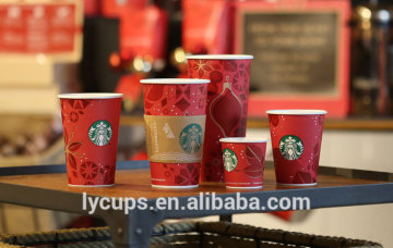 Paper Material and Starbuck coffee Paper Cup