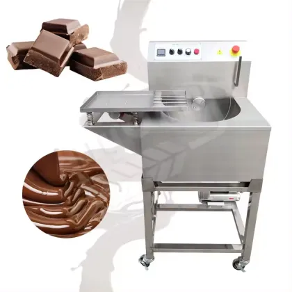 Mini Automatic Dark Chocolate Melting and Moulding Machine