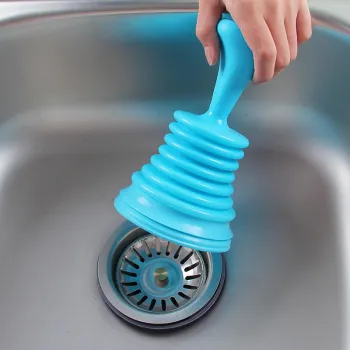 Sink Plunger Blocked Toilet Drain Sinks Unblock Pipe Cleaner Toilet Plungers Drain Pipe Pipeline Dredge Bathroom Products