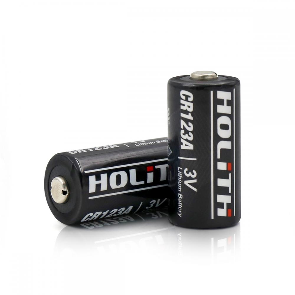 Batterie au lithium 3V haute capacité CR123A pour la caméra