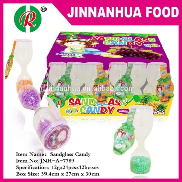 sandglass sweet fruity candy