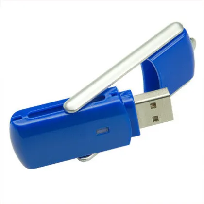 Swivel High Impact Plastic Usb Flash Drive For Vista , Linux