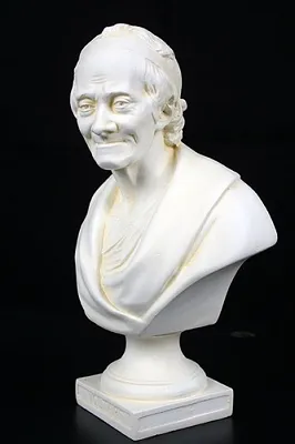 home decoration marble voltaire statue bust houdon sculpture