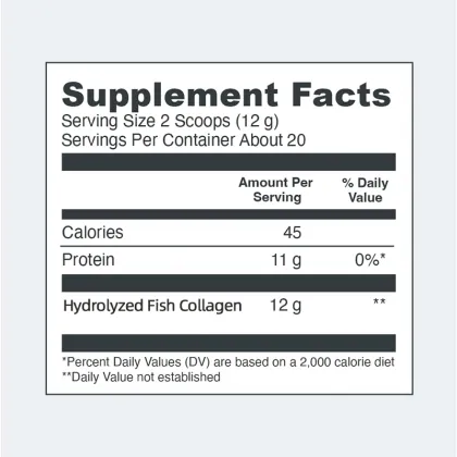 Marine Collagen Supplement Marine Collagen Powder