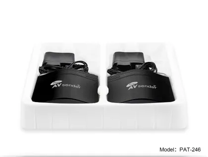 DVD PLAYER AND TV BOX TWO GROUP AV INPUT AV TRANSMITTER