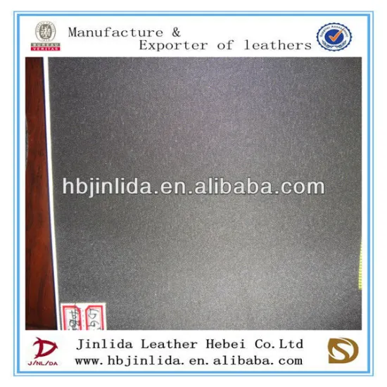 synthetic pvc leather fabric for making bags manufacture in china