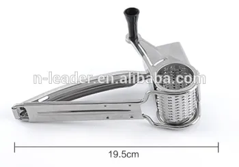 Stainless Steel Rotary Cheese Grater