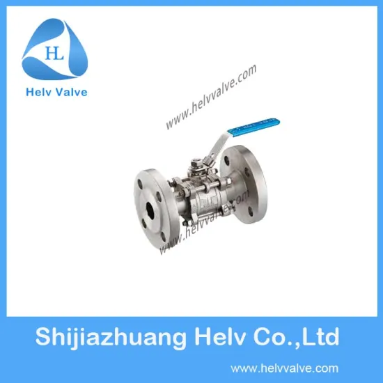 3pc flange type ball valve