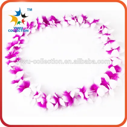 Colorful Hawaiian Lei, Hawaiian Flower Necklace, Hawaiian Garland
