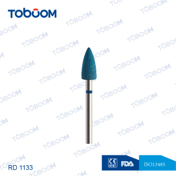 RD1133 FG shankSpecial for zirconia/porcelain workpiece rubber diamond polisher