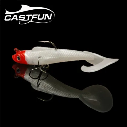 Wholesale 10g Soft Baits Series Mixed Color  Soft Fishing Lure  False Bait Design