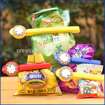 3pcs Flower Plastic Food Bag Sealer Sealing Clip with Date