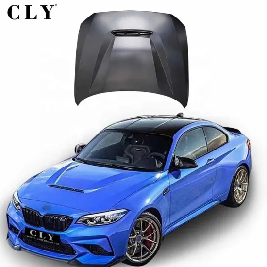 CLY Genuine Hood for BMW 2 Series & M Series F20 F22 M2 F87 M2C CS - Aluminum Bonnet Engine Cover Front Hood