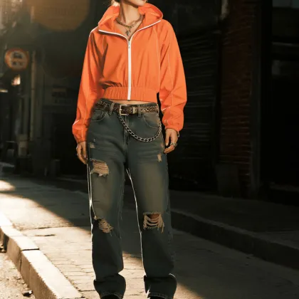 Raw Yarn Anti-UV Cool Touch (Double-sided Fabric)