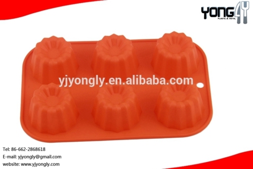 Pudding shapes silicone baking moulds,cookies moulds