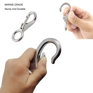 Fixed Eye Snap Hook Stainless Steel for Outdoor and Marine Application
