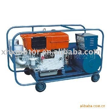 Open diesel generator set