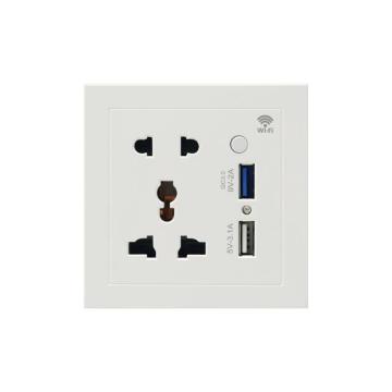 Tuya Smart Home Wifi Smart Socket กับพอร์ต USB - เข้ากันได้กับ Google Home และ Alexa