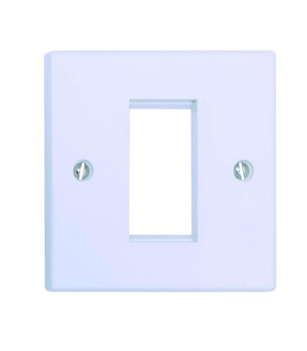 Module Media Plate 1 Gang One Module Media Plate, High Quality 1 Gang One Module Media ...