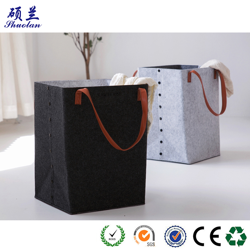 Customized Color Felt Storage Basket