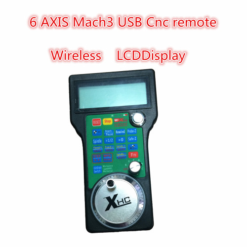 Best 6 Axis Mach3 Usb Wireless Cnc Pendant Remote Controller,lcd ...