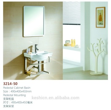 Simple stainless steel basin stent cabinet