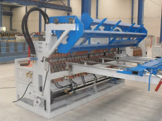 high speed mine timbering wire mesh welded machinery