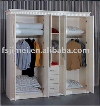 modern MDF hanging clothes wardrobe
