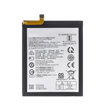 OEM LC-620 Battery 4000mAh 3.85V for Nokia 7.2 TA-1181 TA-1196 Rechargeable Li-ion