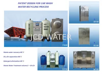 16t/h Large Automatic Water Recycling Systems For Car Wash Water Treatment , High Capacity
