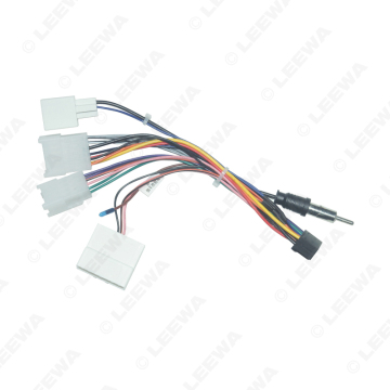 16P Car Head Unit Wire Harness Adapter for Toyota OEM Car Radio Harness with 4-Terminal