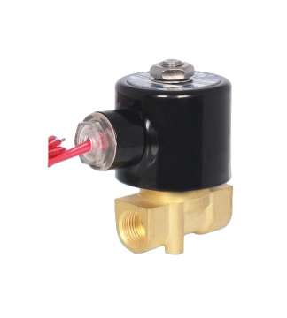 CE Onaylı Doğrudan Oyunculuk Hava Suyu Solenoid Valf Yongchuang - 24V, Pirinç Model 2W025/040
