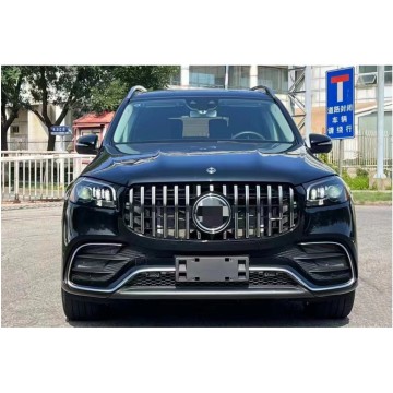 Auto Body System for Mercedes-Benz GLS (X167) 2020-2022 - Front Rear Bumper with Grille and Rear Diffuser Exhaust Pipe
