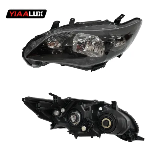 High Quality Super Bright Black Housing Headlight for Toyota Corolla OEM R81150-02B60 L81110-02B60