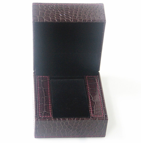 made in China single croco leather watch box