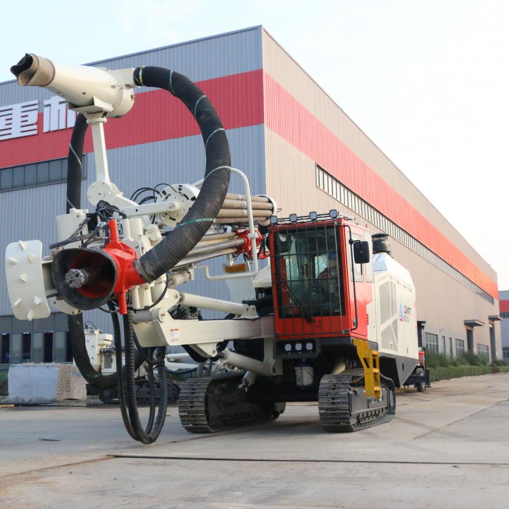 Integrated DTH Surface Drill Rig