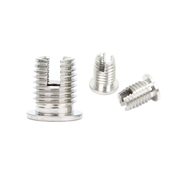 302H Type Stainless Steel Self-Tapping Screw Sleeve M4 and M10 Thread Sizes Zinc Material Packed in Carton