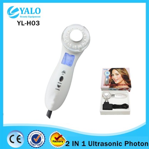 YL-H03 2 in 1 Ultrasound Photorejuvenation Facial Beauty Machine
