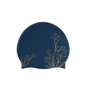 Women's Waterproof Silicone Swimming Cap for Pool Fashion