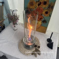 Bioethanol Fireplace: Corten Steel Small Heater