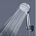 Hand-held shower head, pressurized, multi-function, five-speed water outlet, ABS water-saving shower head, hand shower