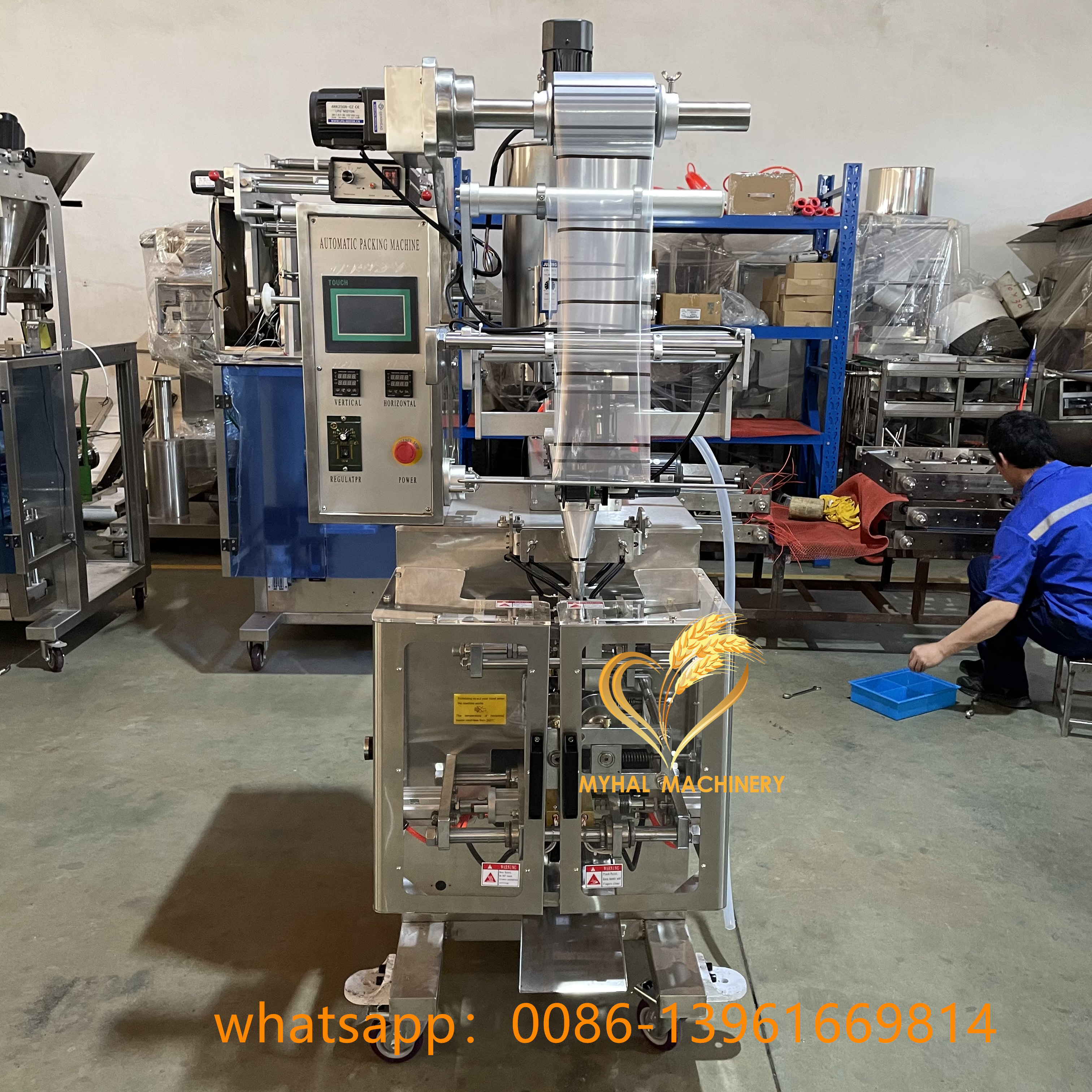 ream Filling and Ketchup Packing Machine for Food Plastic Packaging 25bag_min Semi-liquid