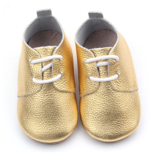 Kids Oxford Shoes Rubber Outsoles Handmade Wholesale Baby Oxford Shoes Manufactory