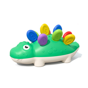 New Dinosaur Activity Toy Sensory Pull String Early Education Baby Toddler Toys