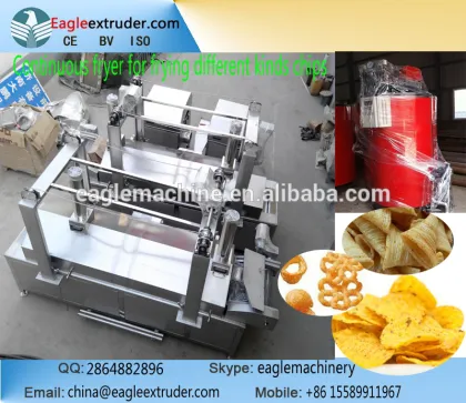 New Condition and Extruded Snacks Food Manufacturing Machines Application Doritos Chips Production Line